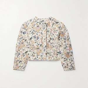 Ulla Johnson Anika Cropped Floral Jacket